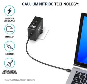 Napájecí adaptér PORT CONNECT GaN 100W Travel EU,US,UK a AU/CN plug, 2x USB-C PD a USB-A černý

 obrázek produktu 4 z 5