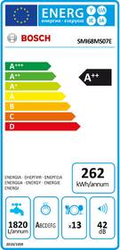 Myčka nádobí Bosch SMI68MS07E nerez
