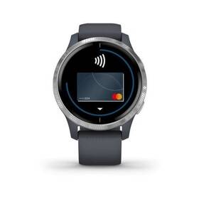 Chytré hodinky Garmin Venu Silver/Blue 

 obrázek produktu 3 z 8