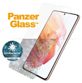 Tvrzené sklo PanzerGlass Edge-to-Edge Antibacterial na Samsung Galaxy S21 5G 

 obrázek produktu 1 z 2