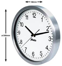 Nástěnné hodiny Alecto AK-10 stříbrné/bílé

 obrázek produktu 4 z 4