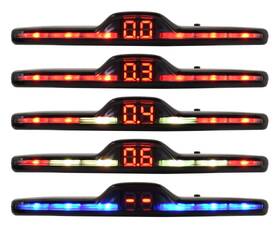 Parkovací asistent Compass 4 senzory, WING, LED display 

 obrázek produktu 3 z 7