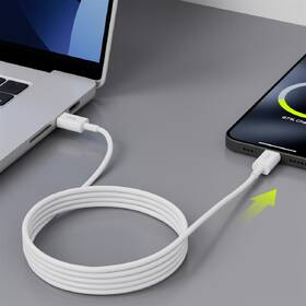 Kabel Allity AUC-03, 100W, USB-C/USB-C, 2m bílý

 obrázek produktu 3 z 4