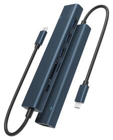 USB Hub Spello by Epico 7in1 USB-C Slim černý

 obrázek produktu 2 z 5