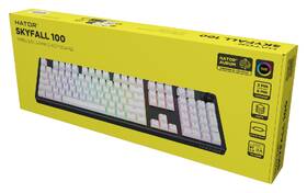 Klávesnice HATOR Skyfall 100 Wireless, US layout černá/bílá

 obrázek produktu 7 z 7