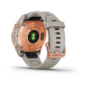 Chytré hodinky Garmin fenix 7S Solar - Rose Gold/Sand Silicone Band 

 obrázek produktu 10 z 10