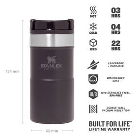 Termohrnek Stanley NEVERLEAK 250 ml černý

 obrázek produktu 3 z 7