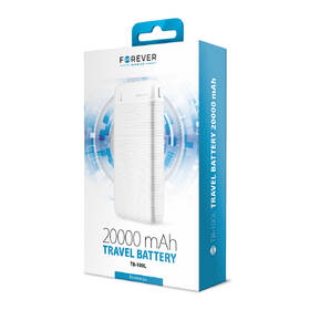 Powerbanka Forever TB-100L 20000 mAh bílá

 obrázek produktu 4 z 4