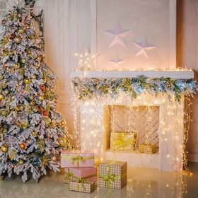 Vánoční osvětlení ColorWay vnitřní, 100 LED, 3× 0,6m, IP20, USB, teplá bílá 

 obrázek produktu 12 z 12