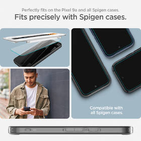 Tvrzené sklo Spigen tR EZ Fit na Google Pixel 9a (2ks) 

 obrázek produktu 11 z 12