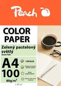 Papíry do tiskárny Peach Color A4 - 100 listů (pastelové světlé) zelené

 obrázek produktu 2 z 2