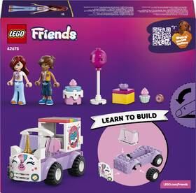 Stavebnice LEGO® Friends 42675 Jednorožčí donáškové auto s dortem 

 obrázek produktu 8 z 8
