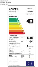 Pračka se sušičkou Samsung WD80K52E0AW/LE bílá

 obrázek produktu 1 z 10