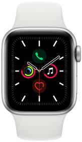 Chytré hodinky Apple GPS 40mm pouzdro ze stříbrného hliníku - bílý sportovní řemínek 

 obrázek produktu 1 z 2