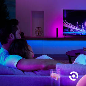 LED pásek Philips LightStrip Plus, 2m, základna, White and Color Ambiance 

 obrázek produktu 5 z 6