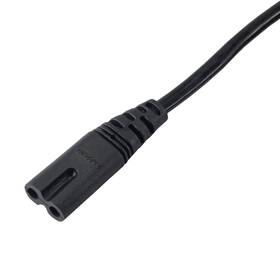 Kabel Akyga napájecí 230V, dvou pólový, 1,5 m černý

 obrázek produktu 2 z 2