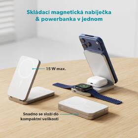 Powerbanka Epico UltraBase Fold 4in1 8000mAh bílá

 obrázek produktu 5 z 8