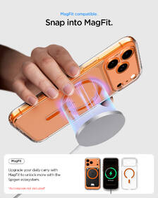 Kryt na mobil Spigen Ultra Hybrid MagSafe na Apple iPhone 17 Pro Max průhledný

 obrázek produktu 13 z 14