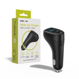 Adaptér do auta Mobile Origin CA25 100W,2x USB-C + USB-A černý

 obrázek produktu 14 z 14