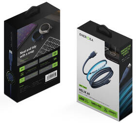 Kabel Energea Helix 60 magnetický USB-C na USB-C (60 W) modrý

 obrázek produktu 2 z 2