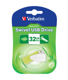 USB Flash Verbatim Swivel 32GB zelený

 obrázek produktu 1 z 3