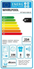 Sušička prádla Whirlpool FFT M11 82B EE bílá

 obrázek produktu 1 z 12