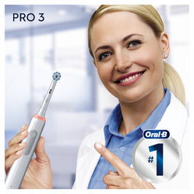 Zubní kartáček Oral-B 3500 Sensitive Clean White + cestovní pouzdro 

 obrázek produktu 4 z 7