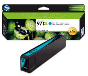 Inkoustová náplň HP 971XL, 6 600 stran azurová

 obrázek produktu 1 z 5