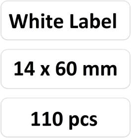 Papírový štítek Niimbot RP 14x60mm 110ks pro D11 a D110 bílý

 obrázek produktu 2 z 4