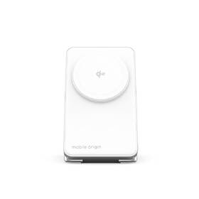 Bezdrátová nabíječka Mobile Origin Qi2 CompactStand 3in1 stříbrná barva
