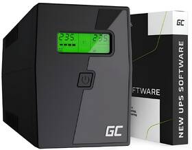 Záložní zdroj Green Cell Micropower 600VA LCD černý

 obrázek produktu 1 z 4