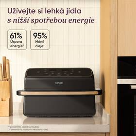 Fritéza horkovzdušná COSORI Dual Blaze Twin Fry Compact 8,6 l, keramika černá

 obrázek produktu 6 z 10