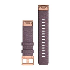 Řemínek Garmin QuickFit 20mm, nylonový, fialový, zlatá přezka 

 obrázek produktu 2 z 2