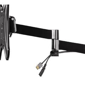 Držák TV Hama výklopný, pro úhlopříčky 19" až 48", nosnost 25 kg černý

 obrázek produktu 9 z 13