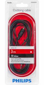 Kabel Philips Jack 3,5 mm, prodlužovací, 3 m černý

 obrázek produktu 1 z 1