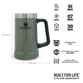 Nádoba na pivo Stanley 700 ml zelená

 obrázek produktu 2 z 4