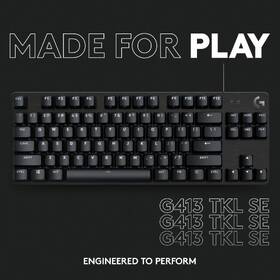 Klávesnice Logitech G413 TKL SE, US černá

 obrázek produktu 1 z 7
