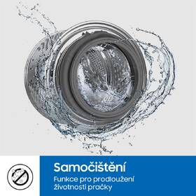 Pračka Samsung WW90DG6U25LBU4 černá barva
