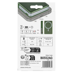 Powerbanka EMOS WI 1031, 20W, 10000 mAh zelená

 obrázek produktu 17 z 19