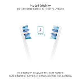 Náhradní hlavice TrueLife SonicBrush Clean-series heads Whiten white 8 pack bílá

 obrázek produktu 2 z 3