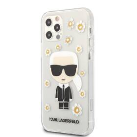 Kryt na mobil Karl Lagerfeld Flower na Apple iPhone 12/12 Pro průhledný

 obrázek produktu 1 z 3