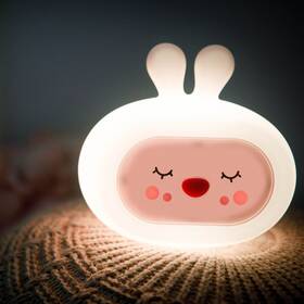 Dětská LED lampička InnoGIO SLEEPY BUNNY bílá

 obrázek produktu 6 z 11