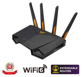 Router Asus TUF-AX4200 černá barva

