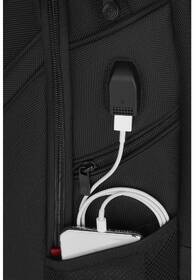Batoh na notebook Wenger Ballistic Deluxe 17" černá barva
