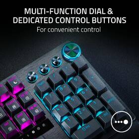 Klávesnice Razer Huntsman V3 Pro, US layout černá

 obrázek produktu 13 z 18