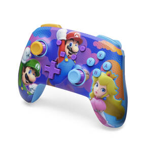 Gamepad PowerA Enhanced Wireless Controller na Nintendo Switch - Super Mario Color Splash Heroes 

 obrázek produktu 1 z 5