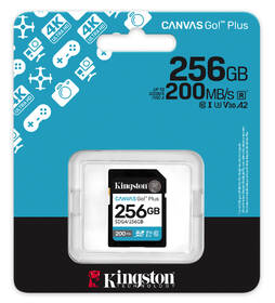 Paměťová karta Kingston SDXC 256GB U3 UHS-I (200R/160W) 

 obrázek produktu 2 z 4