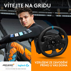 Volant Logitech G923 Racing Wheel and Pedals pro PS5, PS4 a PC 

