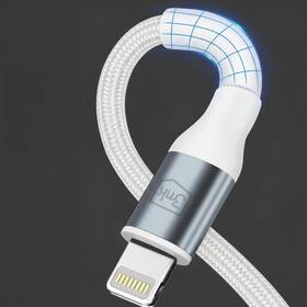 Kabel 3mk N-SERIES USB-C/Lightning 3m PD 3.0 9V/3A 27W bílý

 obrázek produktu 3 z 4