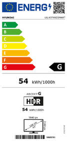 Televize Hyundai ULL 43740 GSMART 

 obrázek produktu 1 z 12